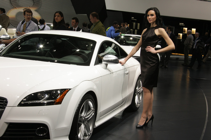 Illustration for article titled Booth Professionals of the 2010 Detroit Auto Show